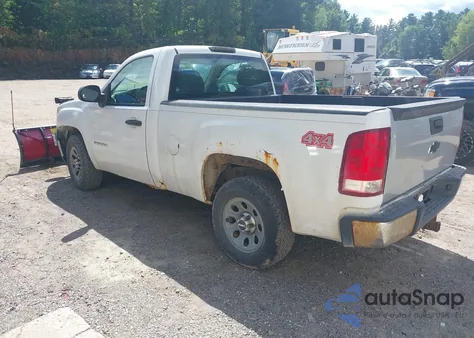 2011 GMC Sierra 1500 Work Truck из США, поврежденный, VIN 1GTN2TEX3BZ111826